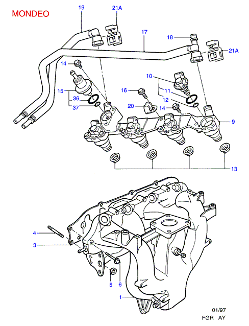 FORD 7 173 046 - Sensor, throttle position onlydrive.pro