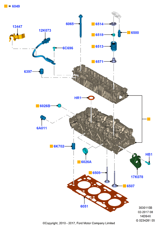 FORD 1487788 - Venttiilinnostin onlydrive.pro