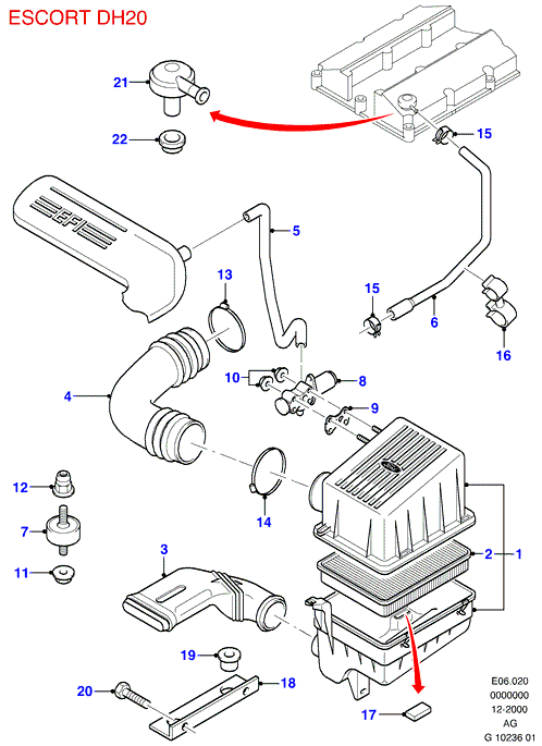 FORD 6632027 - Idle Control Valve, air supply onlydrive.pro