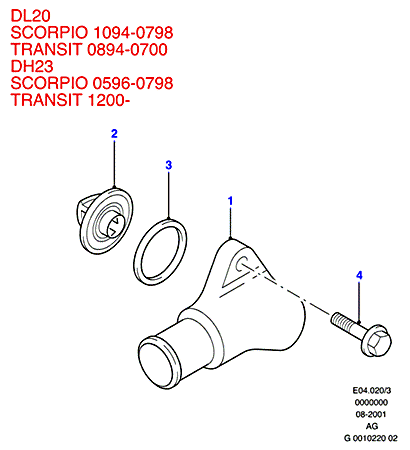 FORD 6 201 247 - Termostats, Dzesēšanas šķidrums onlydrive.pro