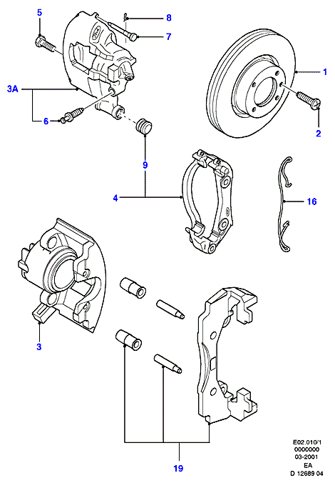 FORD 6087586 - Guide Sleeve Kit, brake caliper onlydrive.pro