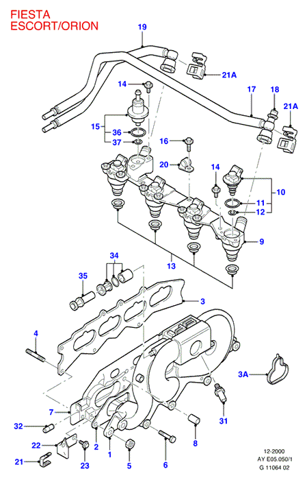 FORD 7117213 - Idle Control Valve, air supply onlydrive.pro