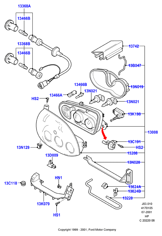 FORD 1 036 914 - Bulb, fog light onlydrive.pro