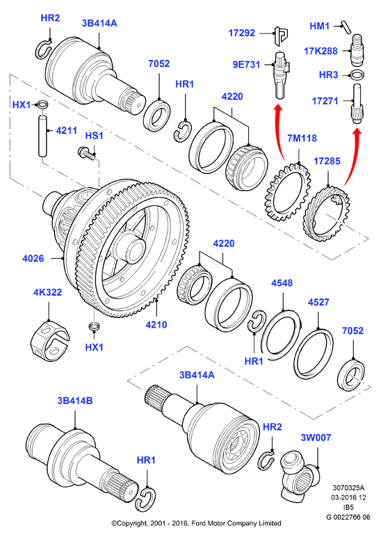 FORD 1005410 - Drive Shaft onlydrive.pro