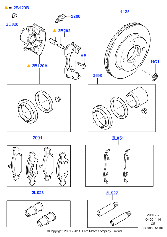 FORD 5 028 281 - Piduriketas onlydrive.pro