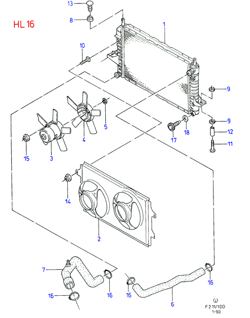 FORD 7267969 - Radiator/coolant overflow container: 1 pcs. onlydrive.pro