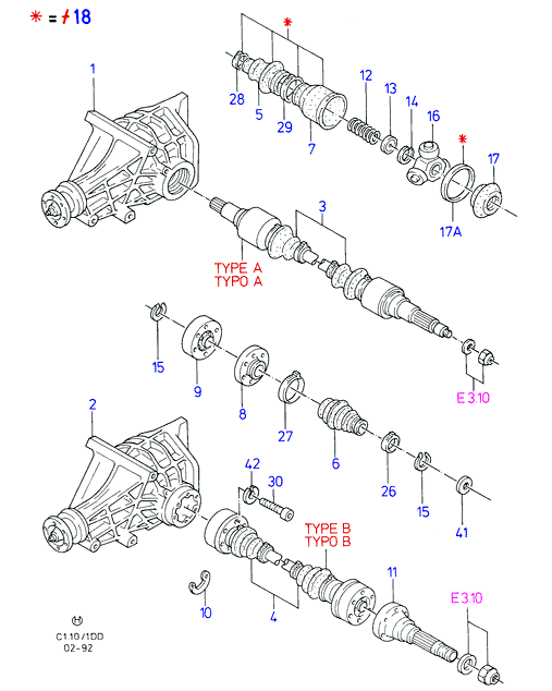 FORD 1613023 - Propshaft centre bearing support onlydrive.pro