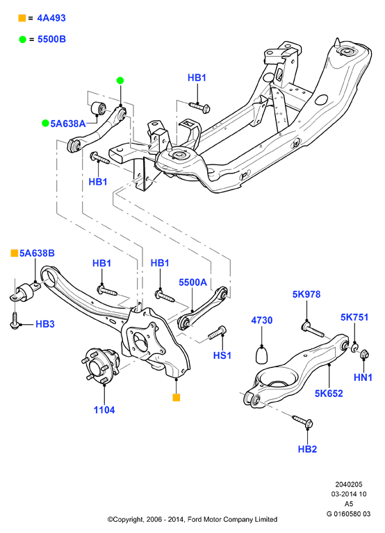 FORD 1 502 731 - Tukivarren hela onlydrive.pro