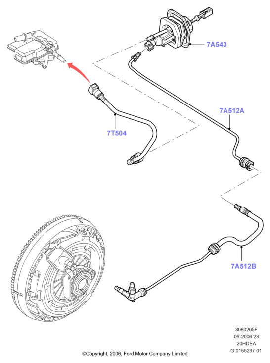 FORD 1472117 - Clutch Lines onlydrive.pro