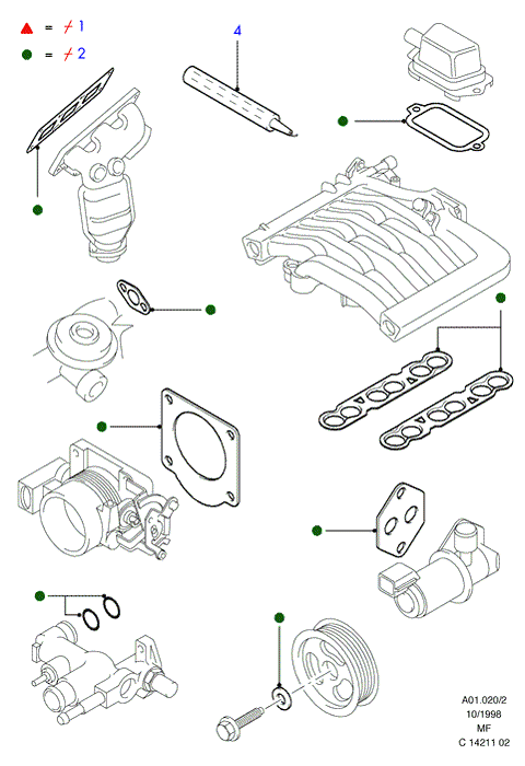 FORD 4 605 210 - Shaft Seal, crankshaft onlydrive.pro