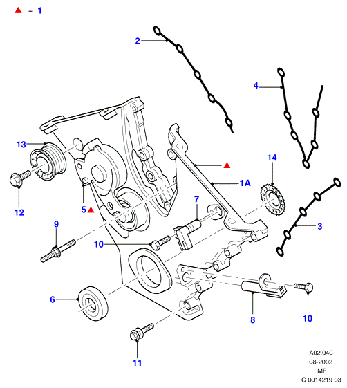 FORD 4 855 456 - Akselitiiviste, kampiakseli onlydrive.pro