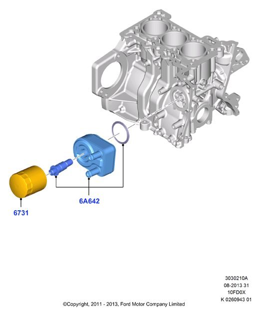 FORD 1 751 529 - Öljynsuodatin onlydrive.pro