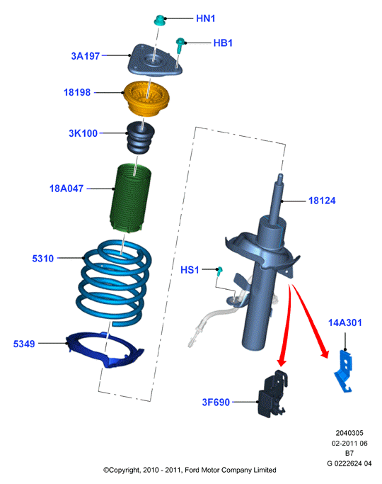 FORD 1826506 - Опора стойки амортизатора, подушка onlydrive.pro