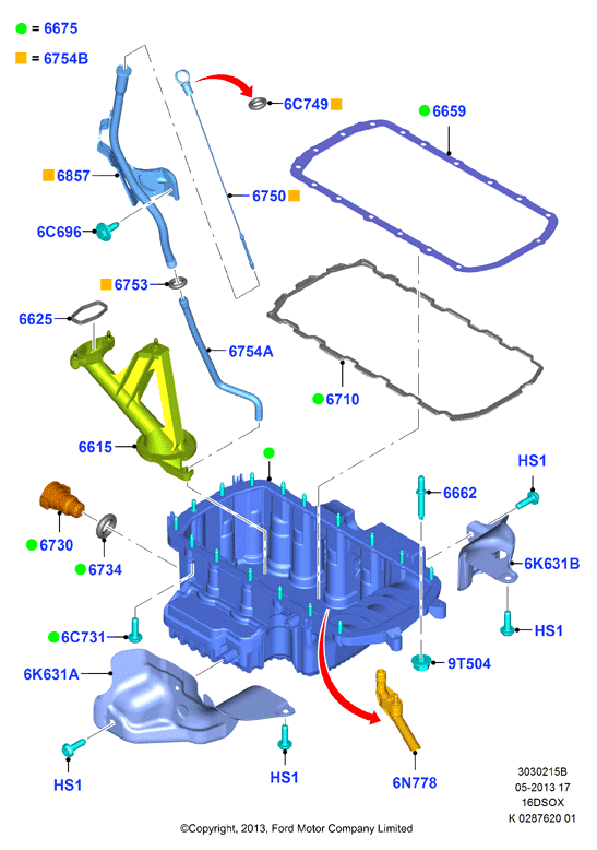 FORD 1 830 728 - Sealing Plug, oil sump onlydrive.pro