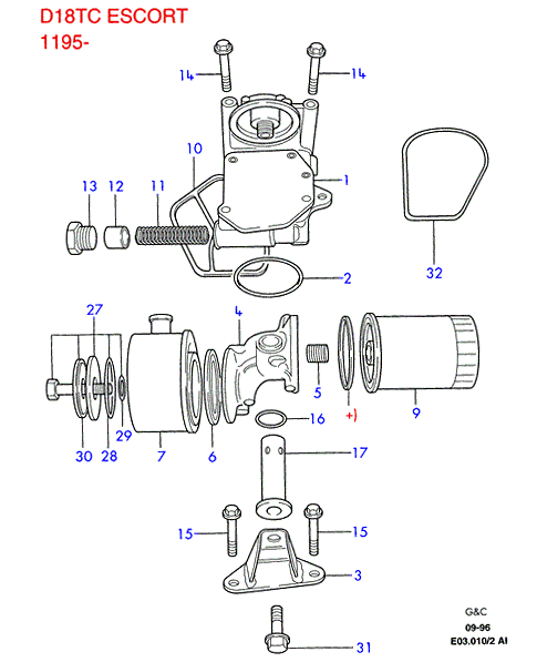 Land Rover 1013938 - Oil pan/oil pump/oil filter/cooler, diesel                      : 1 pcs. onlydrive.pro