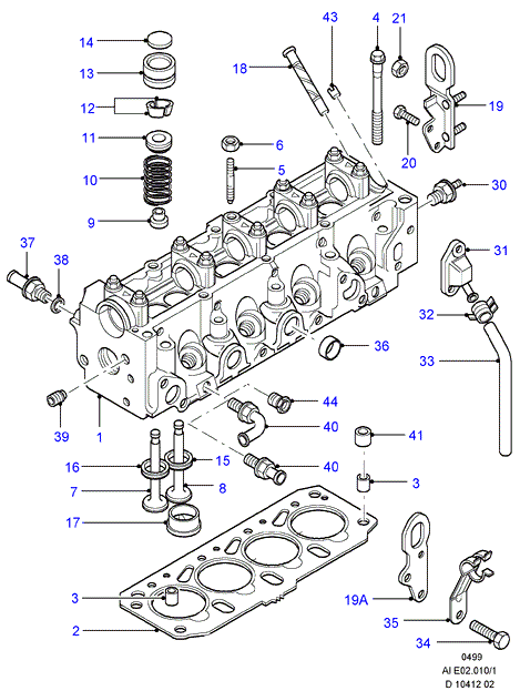 FORD 1 078 524 - Gasket, cylinder head cover onlydrive.pro