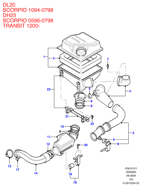 FORD 3870269 - Sensor, intake air temperature onlydrive.pro