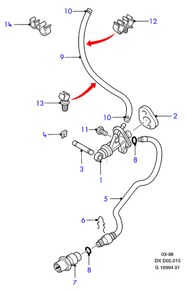 FORD 1095275 - Clutch Lines onlydrive.pro