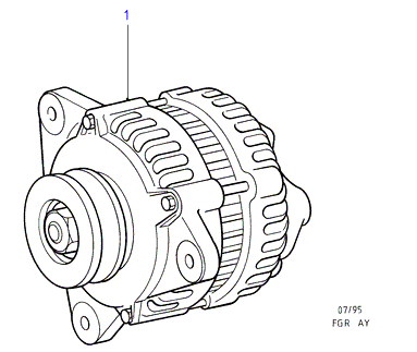 FORD 1 122 238 - Alternator onlydrive.pro