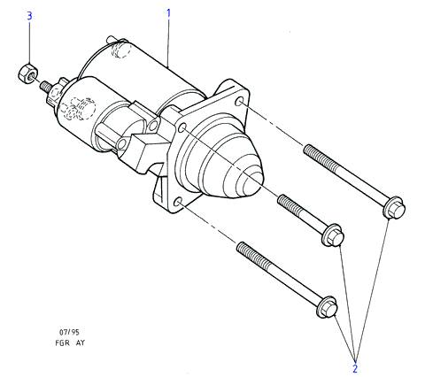 FORD 1416231 - Starter onlydrive.pro