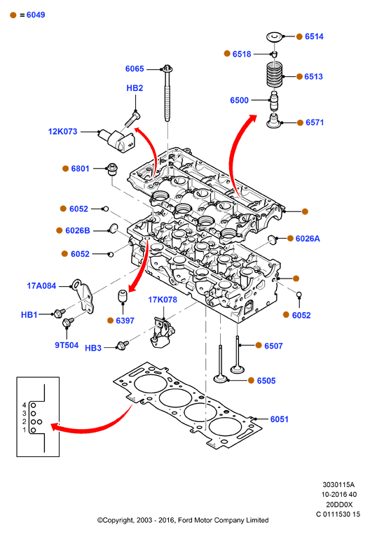 FORD 1837835 - Jutiklis, skirstomojo veleno padėtis onlydrive.pro