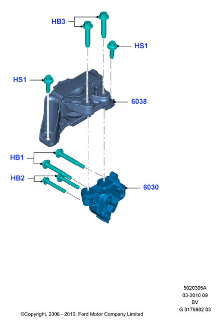 FORD 1543750* - Holder, engine mounting onlydrive.pro