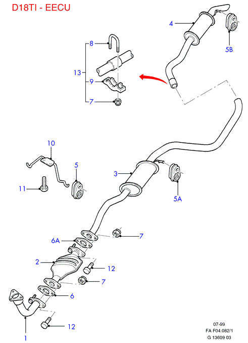 FORD 1 016 405 - Bearing Bush, stabiliser onlydrive.pro