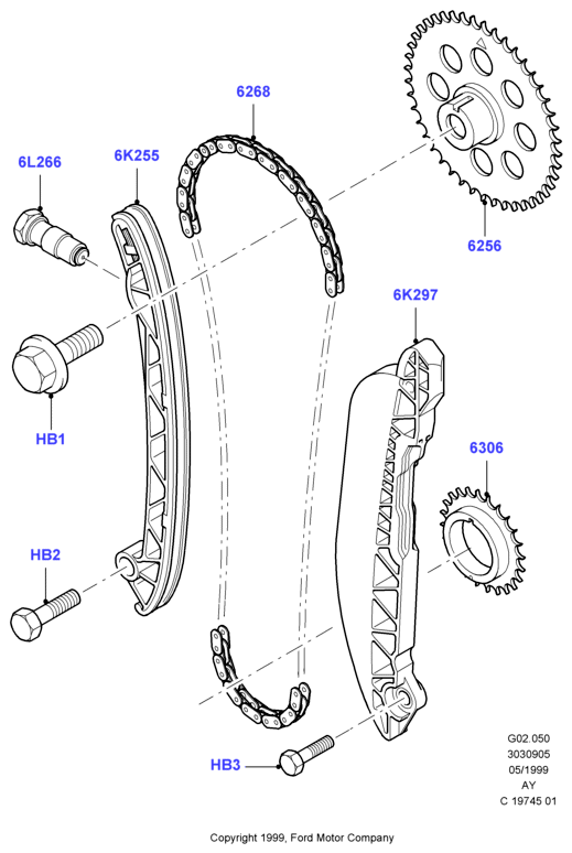 FORD 1701389 - Timing Chain Kit onlydrive.pro