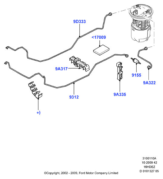 FORD 2208 333 - Fuel filter onlydrive.pro