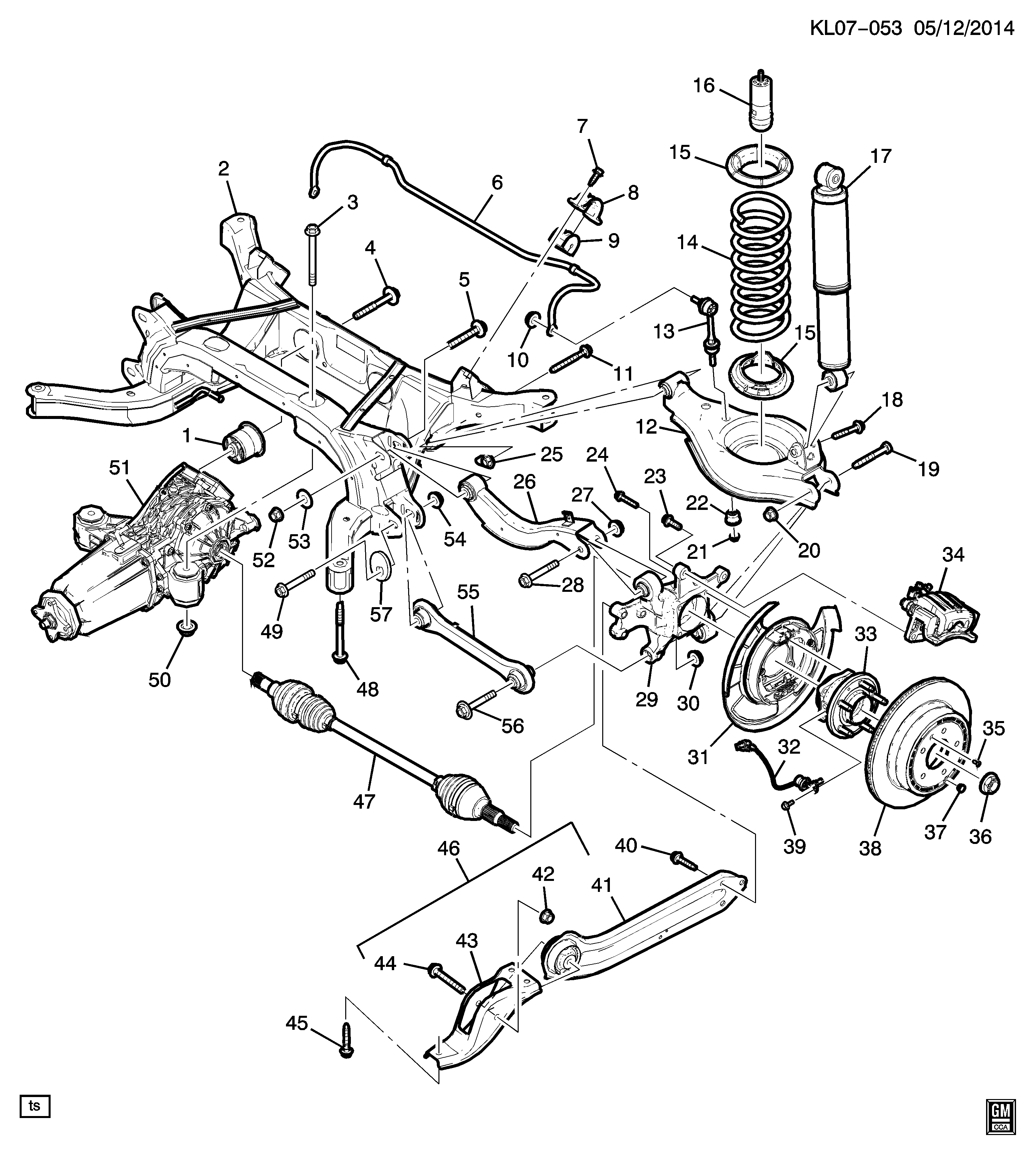 Chevrolet 25918953 - Bearing, wheel bearing housing onlydrive.pro