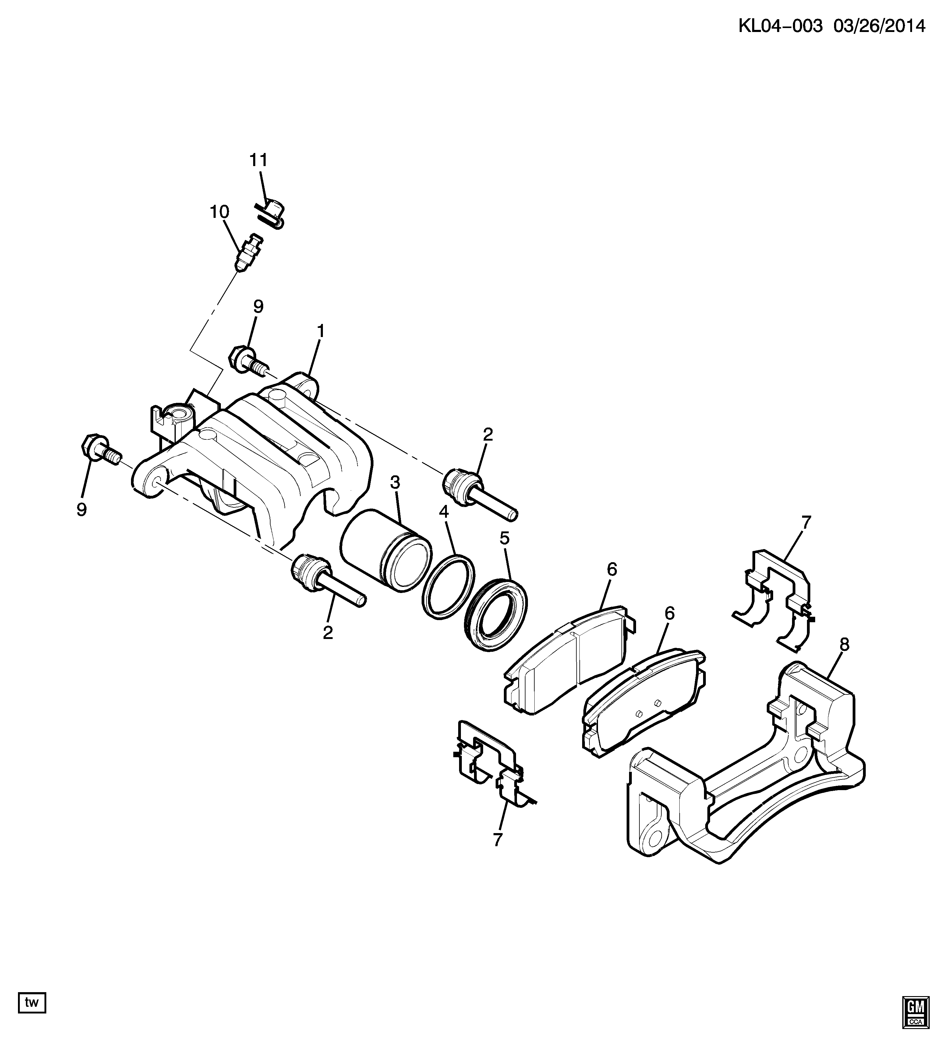 Opel 95459513 - Brake caliper/rear: 01 pcs. onlydrive.pro