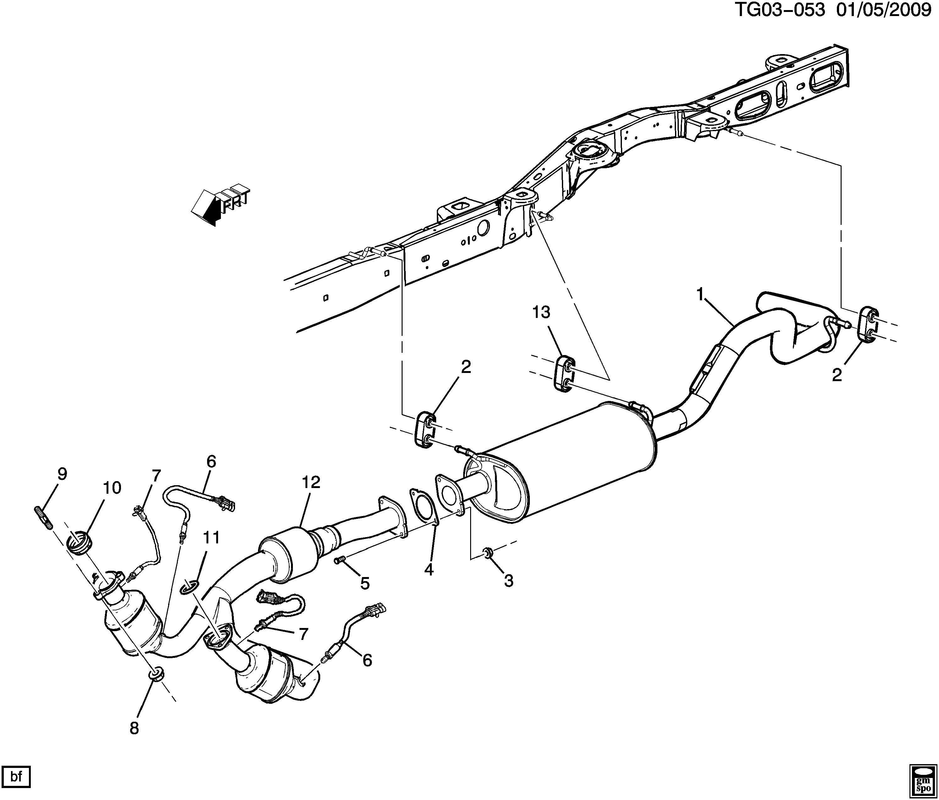 Chevrolet 12612571 - Oxygen, Lambda Sensor onlydrive.pro