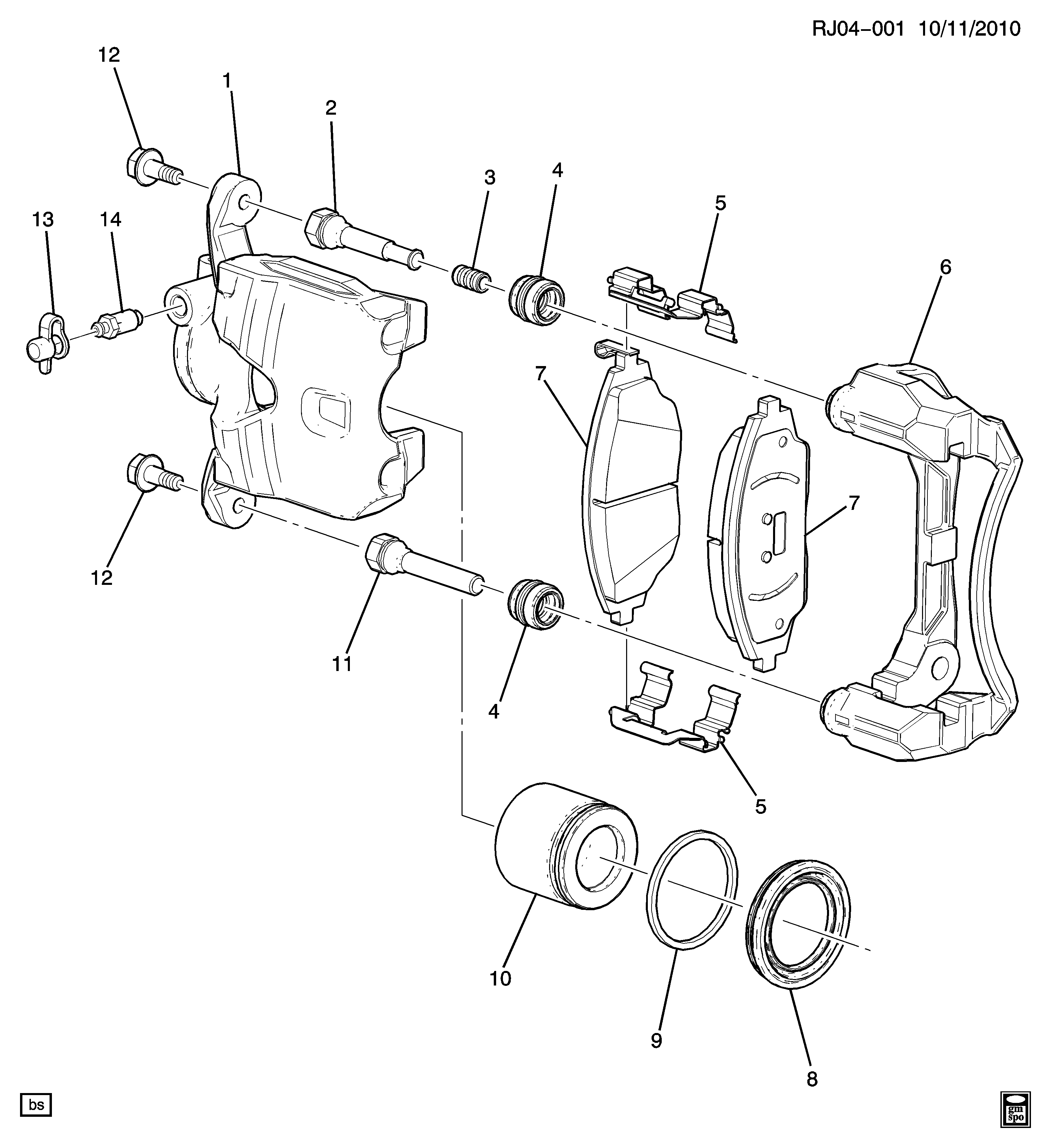 Chevrolet 95975170 - Breather Screw / Valve, brake caliper onlydrive.pro