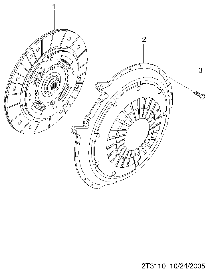 Chevrolet 96468826 - Clutch Disc onlydrive.pro