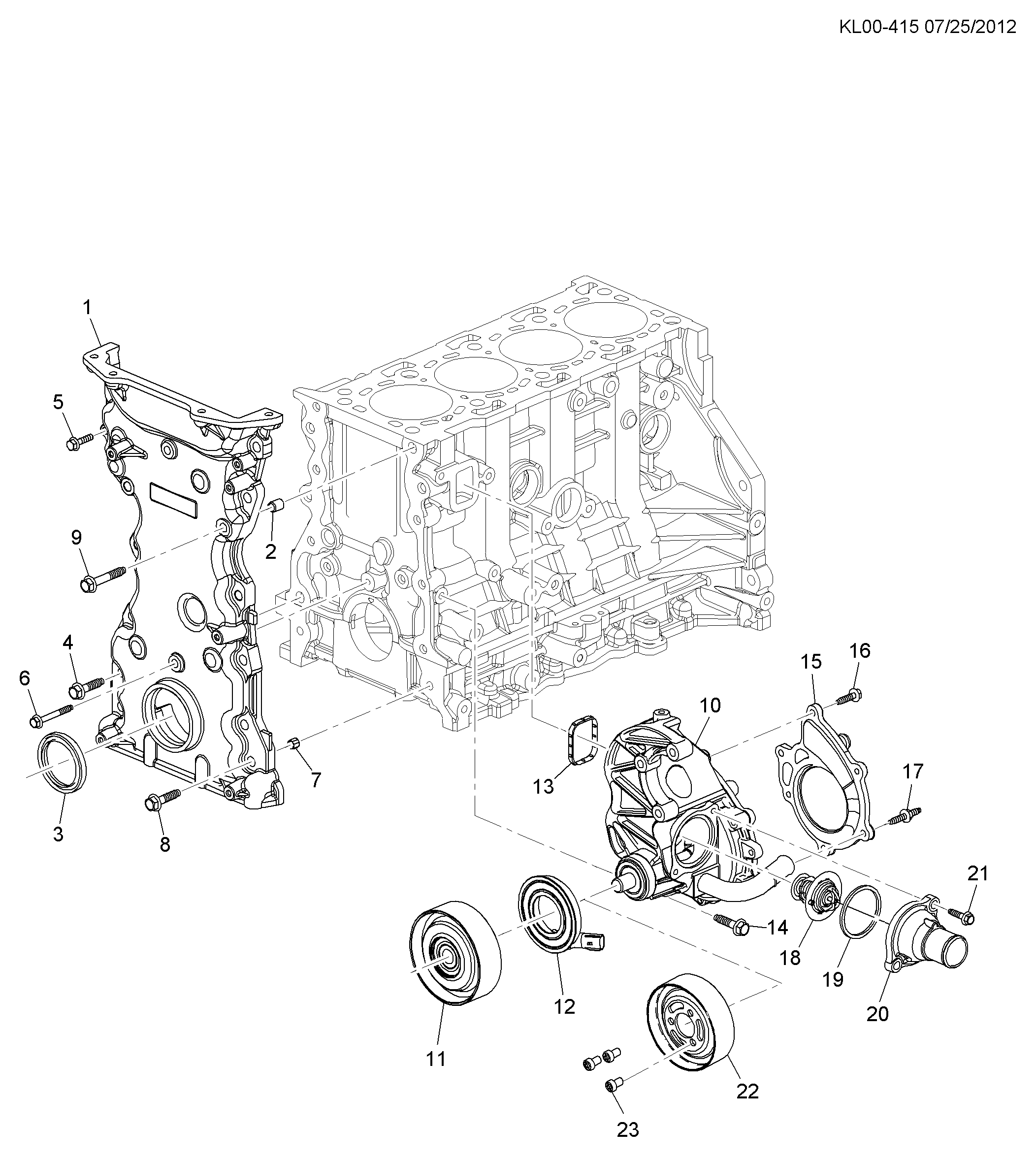 Opel 96 868 338 - Gasket, thermostat onlydrive.pro