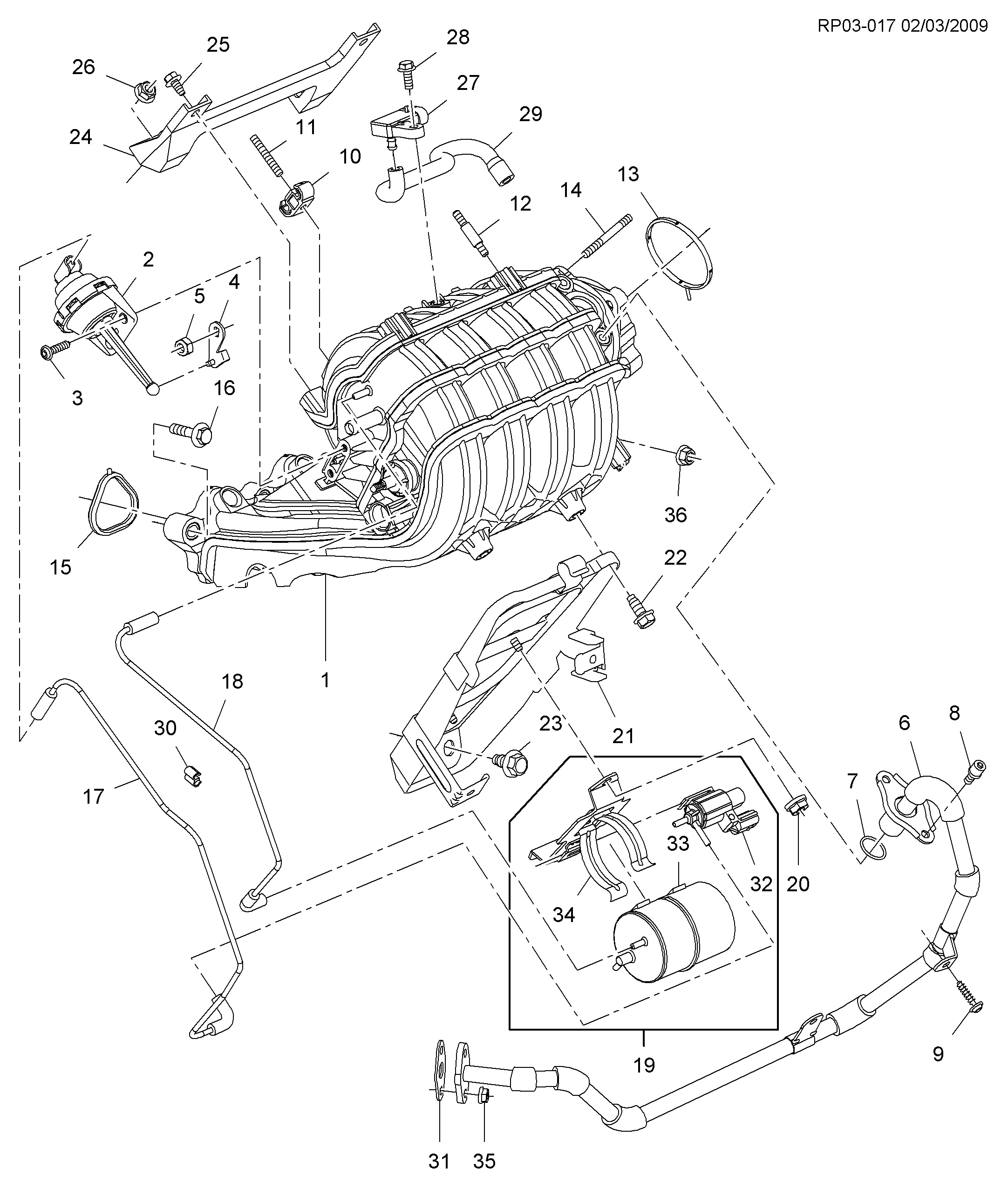 Chevrolet 25195786 - Sensor, boost pressure onlydrive.pro