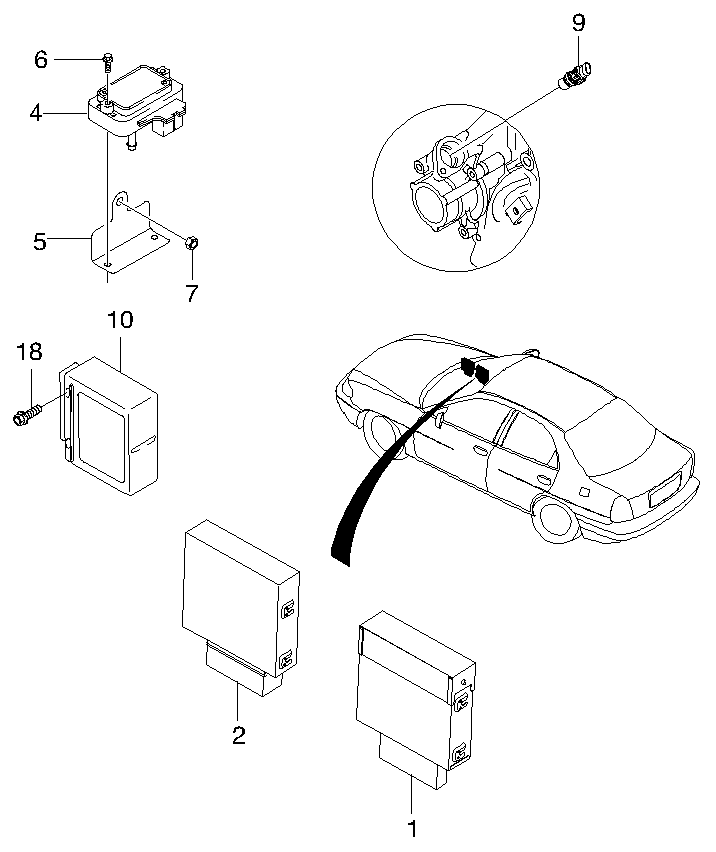 Chevrolet 16137039 - Sensor, boost pressure onlydrive.pro