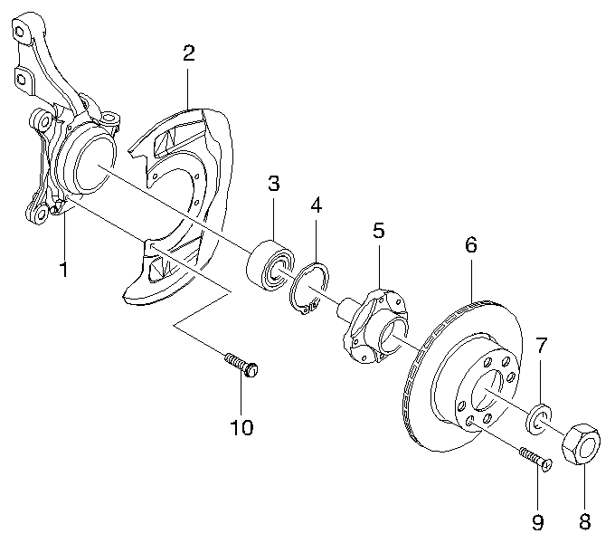 DAEWOO 96312559 - Brake Disc onlydrive.pro