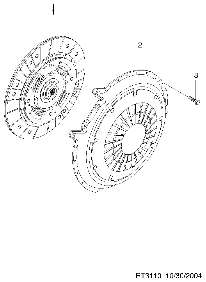 DAEWOO 96343031 - Clutch Pressure Plate onlydrive.pro