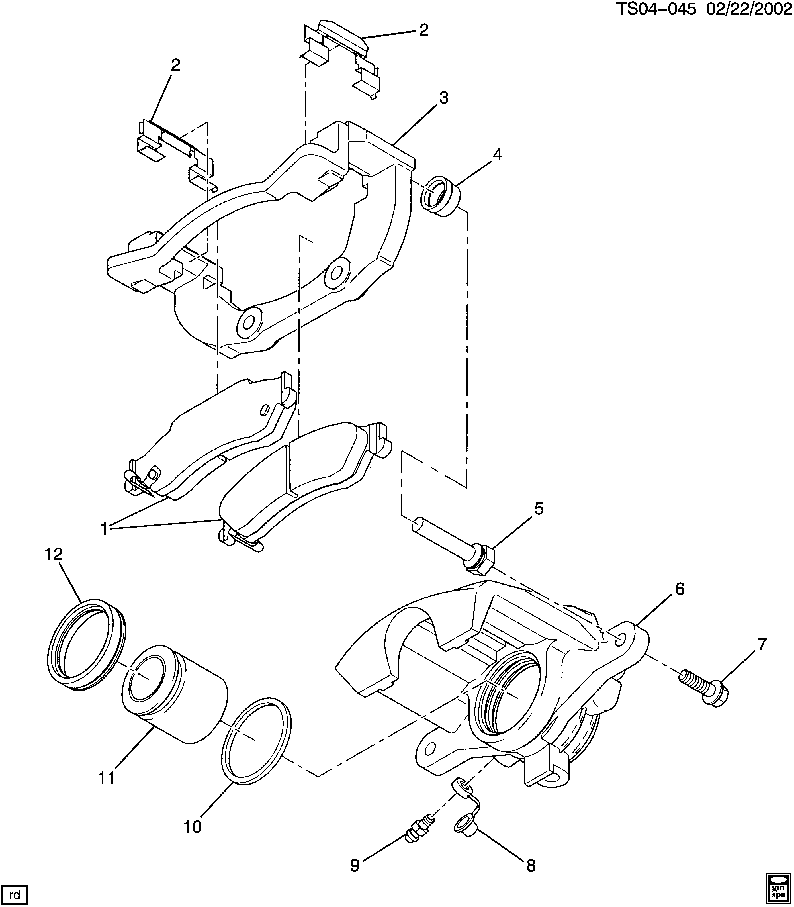 Chevrolet 92230273 - Brake caliper/rear (lfx/3.6-3): 01 pcs. onlydrive.pro