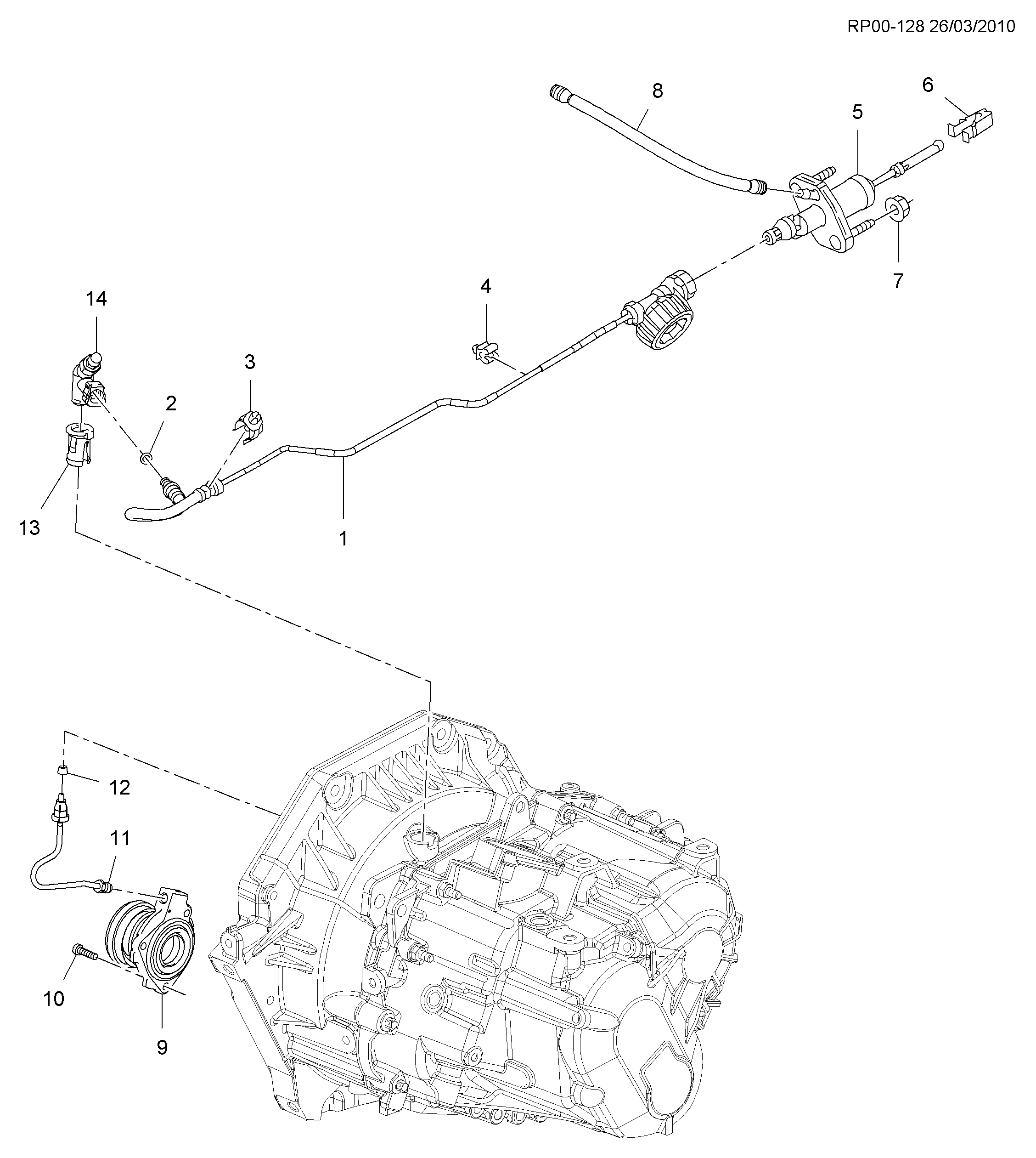 Opel 24428856 - Irroitusmekanismi, kytkin onlydrive.pro