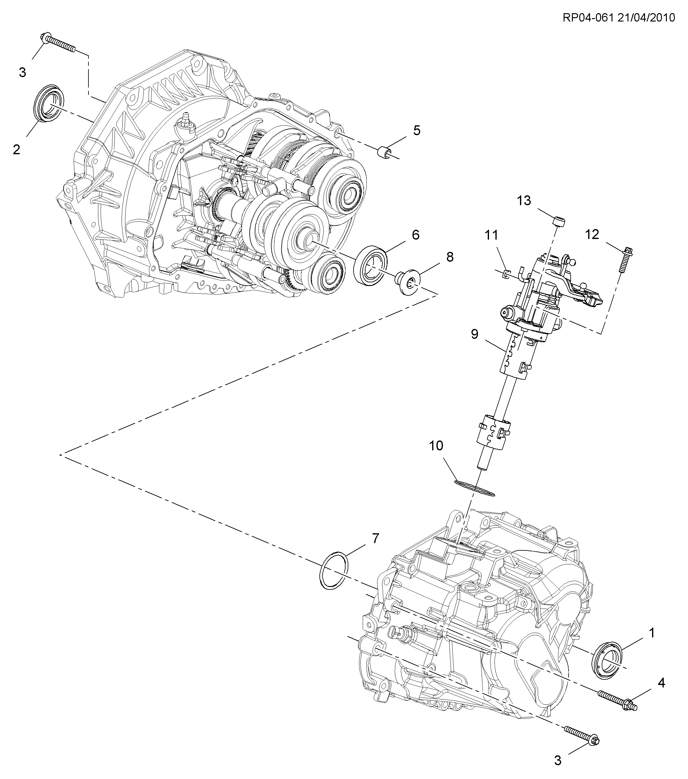 Chevrolet 12755013 - Vārpstas blīvgredzens, Diferenciālis onlydrive.pro