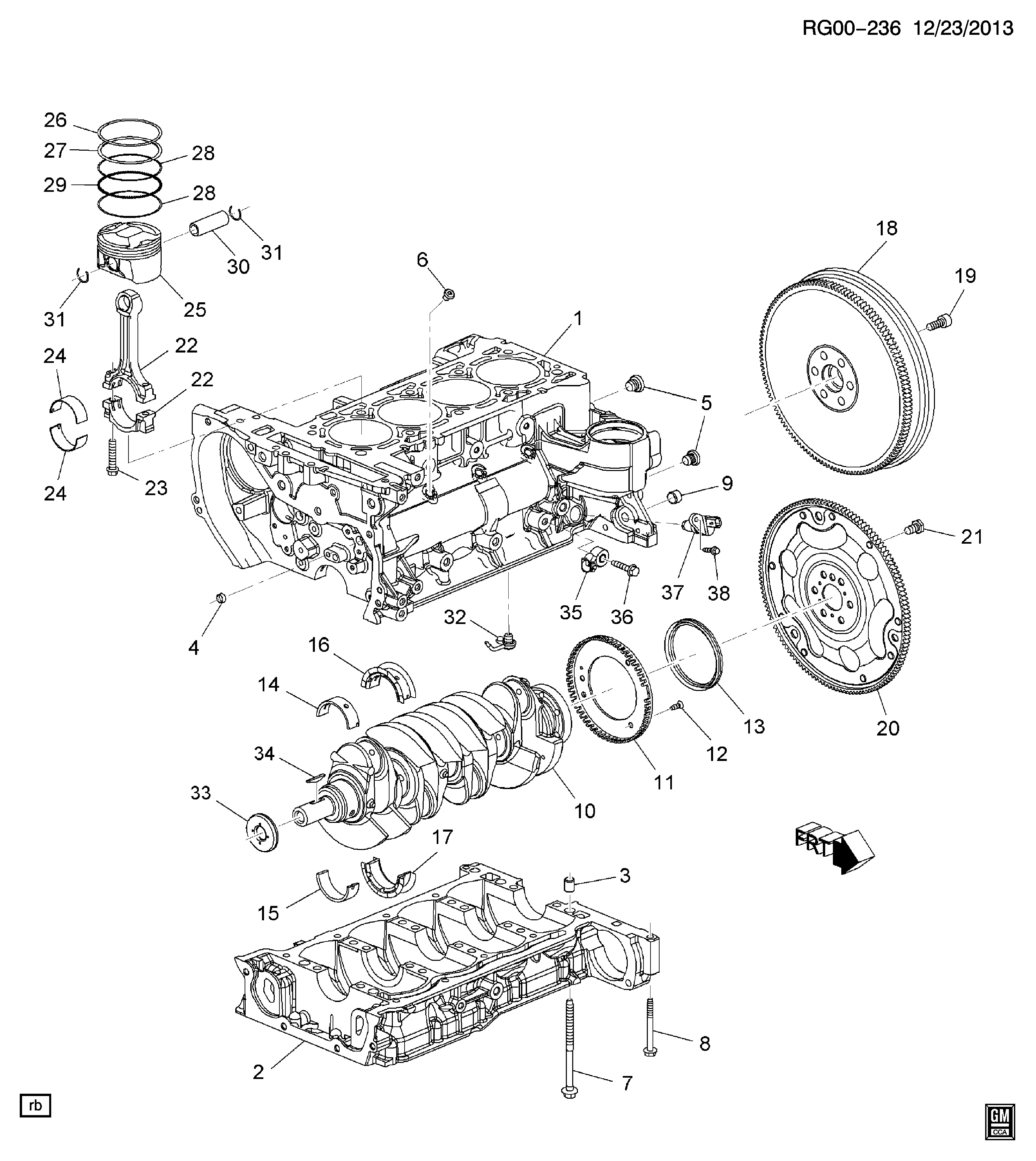 Opel 12588992 - Sensor, crankshaft pulse onlydrive.pro