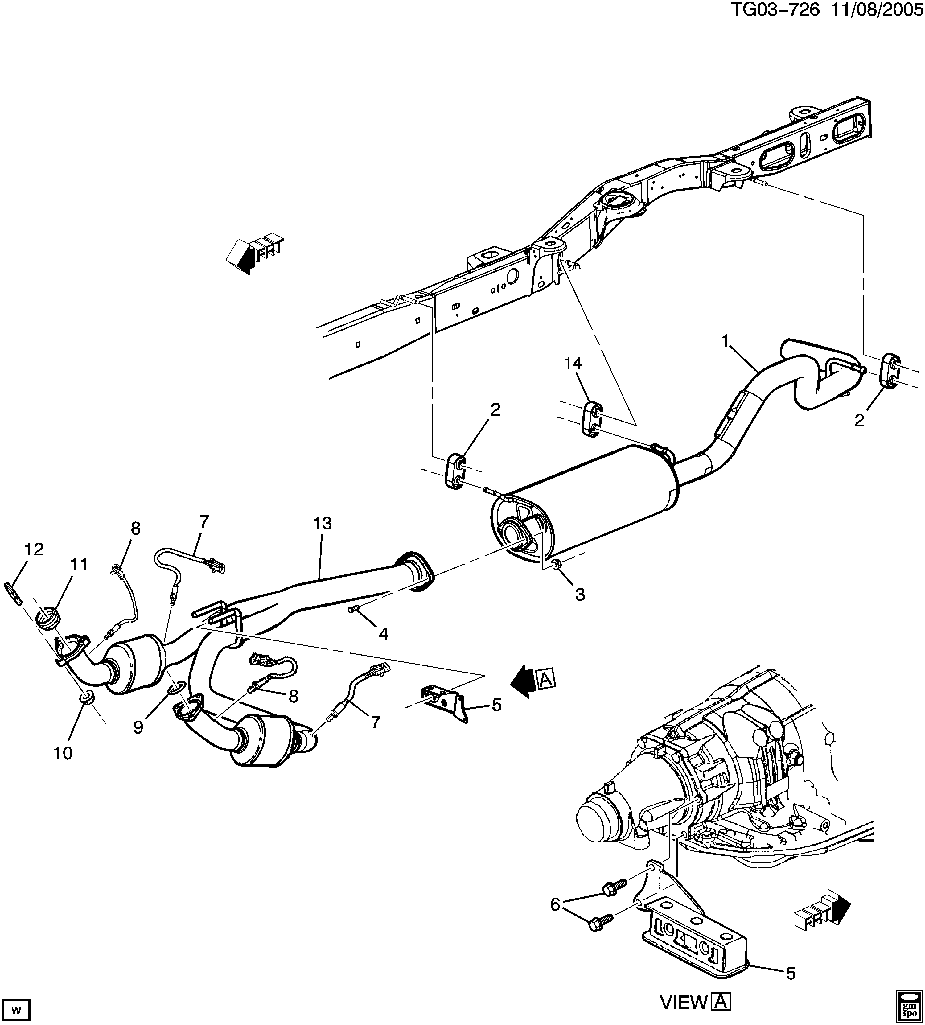 Chevrolet 12599204 - Oxygen, Lambda Sensor onlydrive.pro