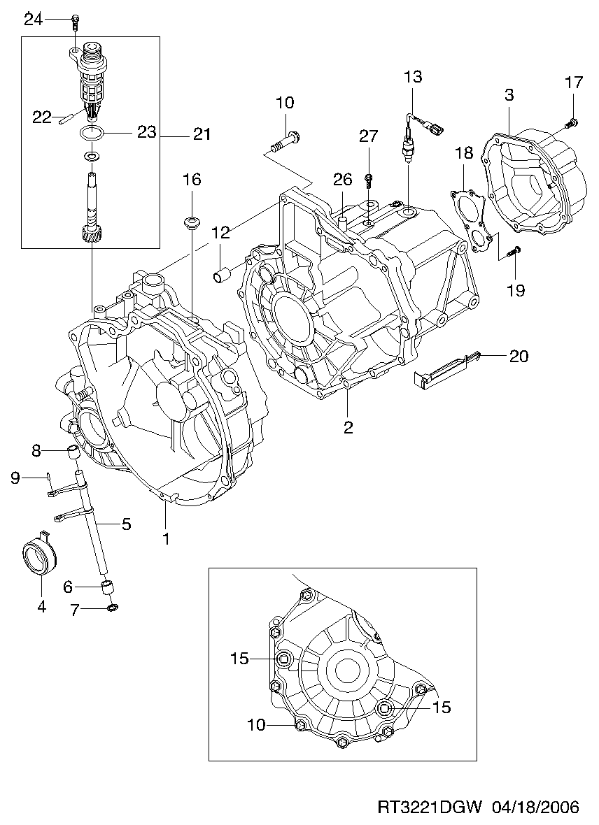 Chevrolet 96325019 - Clutch Release Bearing onlydrive.pro