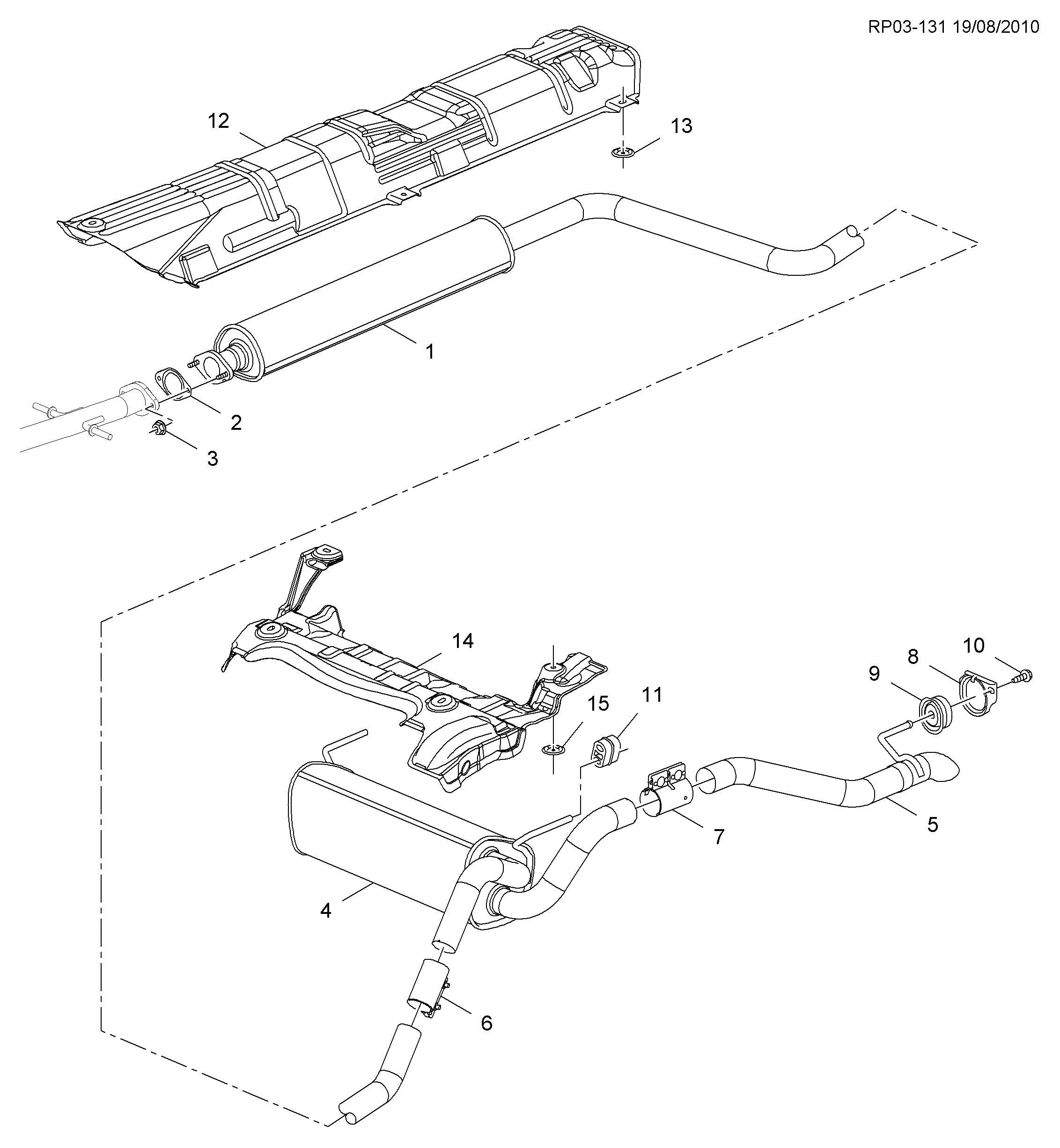 Opel 13278368 - Putkenliitin, pakoputkisto onlydrive.pro