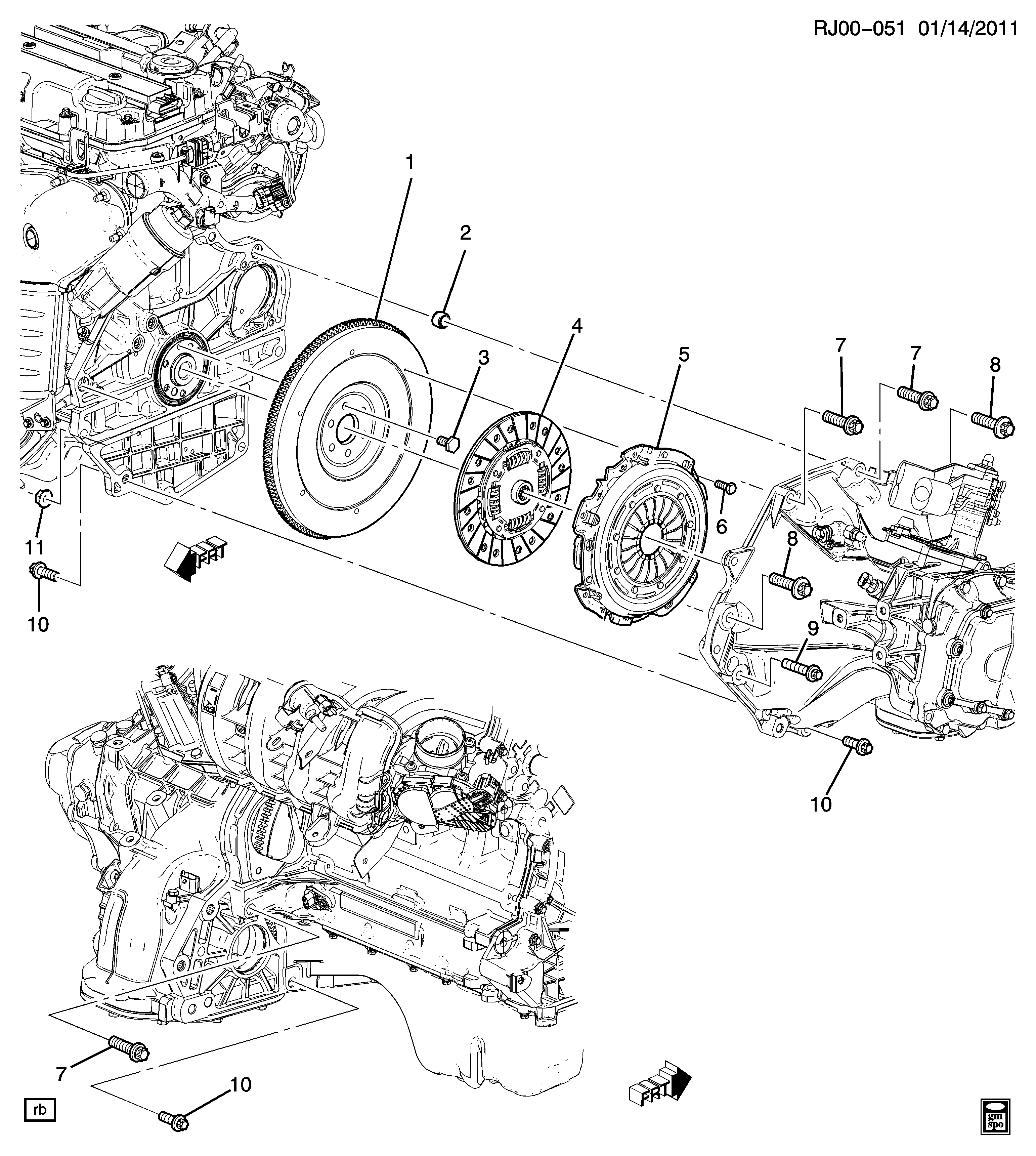 Opel 55565534 - Engine to transmission mounting (ldc/1.2-3,lwd/1.2x,ldd/1.4f, ma: 01 pcs. onlydrive.pro