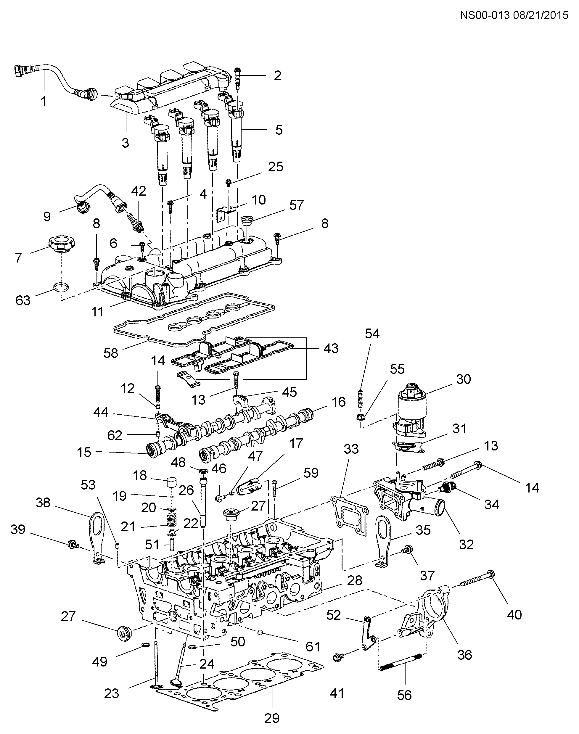 Chevrolet 12674704 - Sensor, camshaft position onlydrive.pro