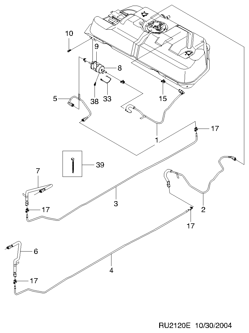 DAEWOO 96 335 719 - Kütusefilter onlydrive.pro