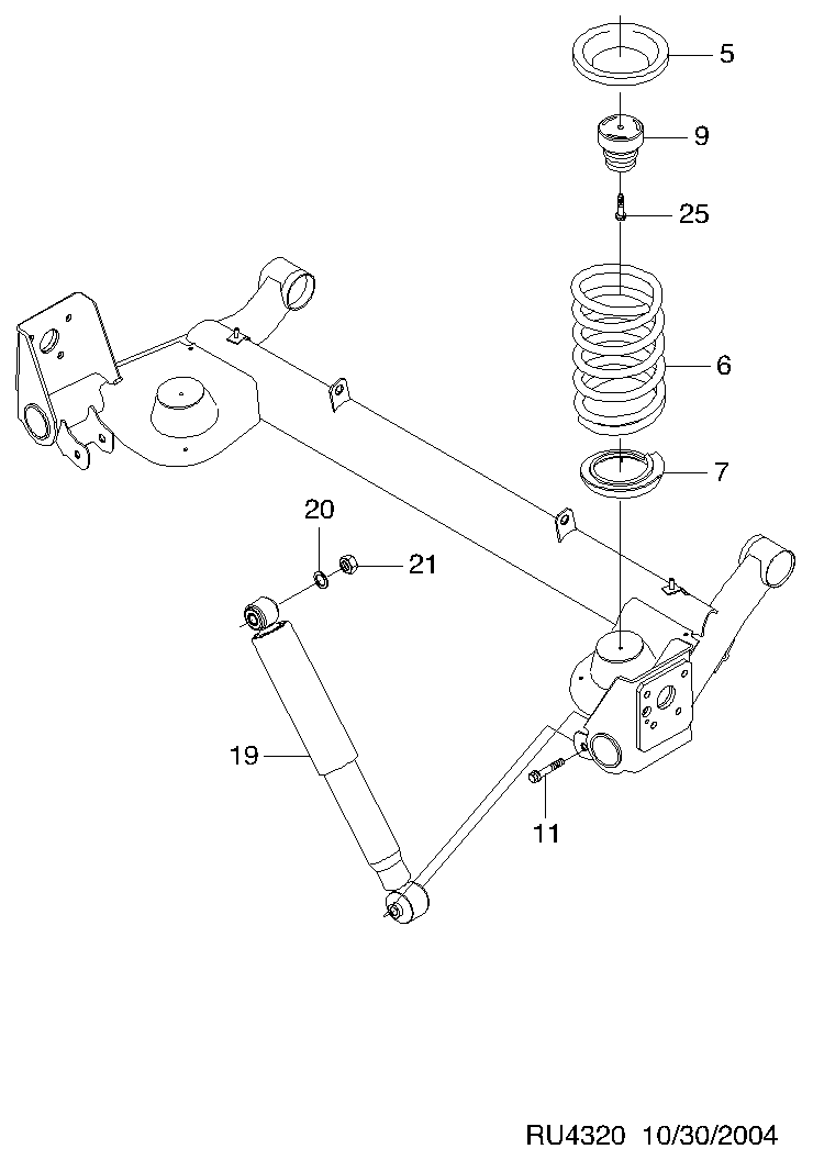 DAEWOO 96473865 - Shock Absorber onlydrive.pro